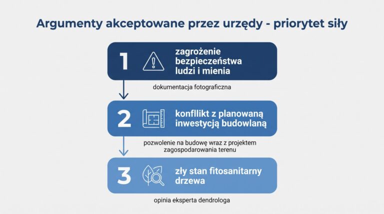 hierarchia argumentow uzasadnienie wycinki