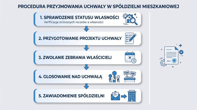 procedura uchwaly o zastosowaniu ustawy o wlasnosci lokali